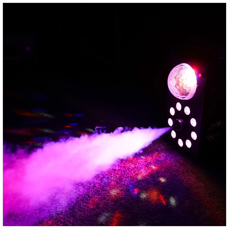 LIGHT4ME LIGHT4ME PARTY FOG 700W V2 generator wytwornica dymu mgły kula disco efekt świetlny RGB pilot bezprzewodowy uchwyt montażowy - zdjecie 16