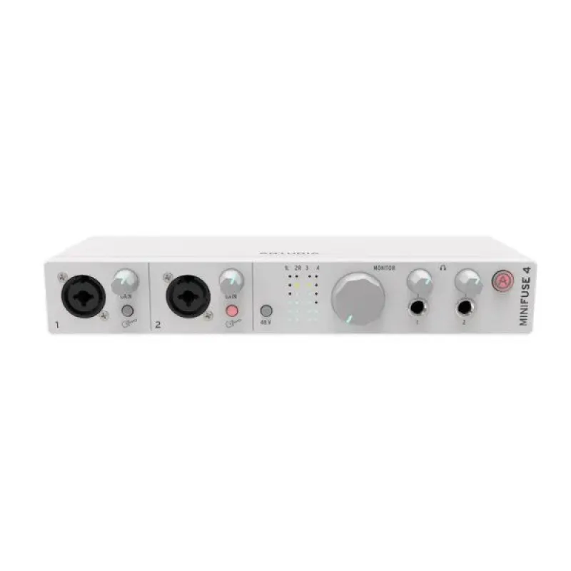 Arturia ARTURIA MiniFuse 4 White interfejs audio midi - zdjecie 3