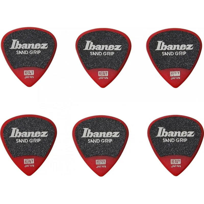 IBANEZ Ibanez PPA16HSG-RD Sand Grip Heavy (1 mm)  kpl 6 szt - zdjecie 2