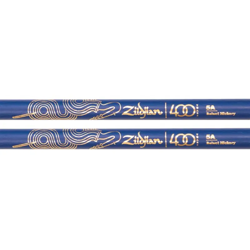 Zildjian Zildjian 5A Blue hickory niebieskie pałki 400 lecie - zdjecie 3
