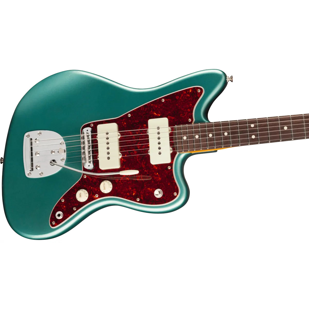 FENDER Fender American Professional Classic Jazzmaster Rosewood Fingerboard Faded Sherwood Green Metallic - zdjecie 4