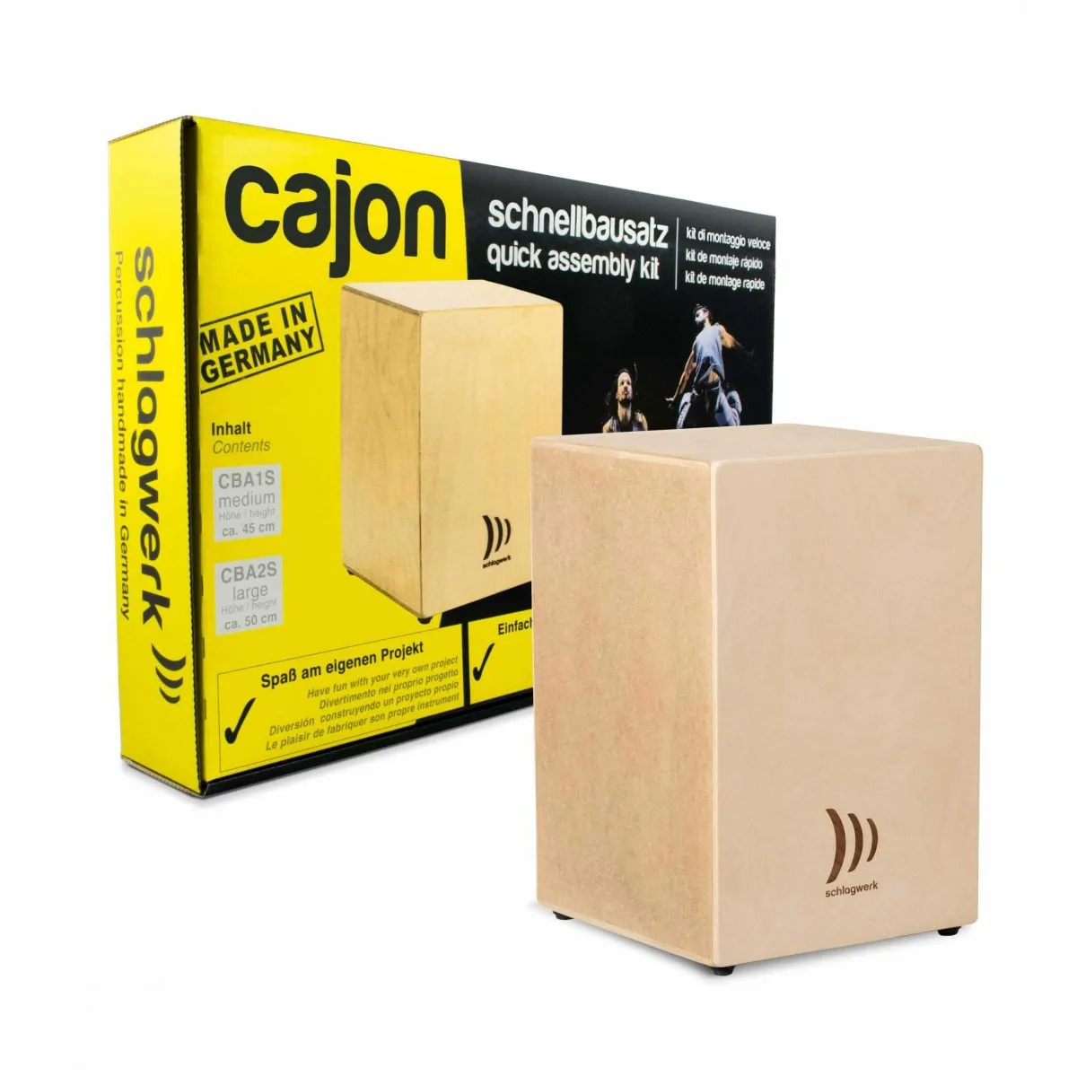Schlagwerk Schlagwerk CBA10S Cajon Construction Kit cajon do składania samodzielnego