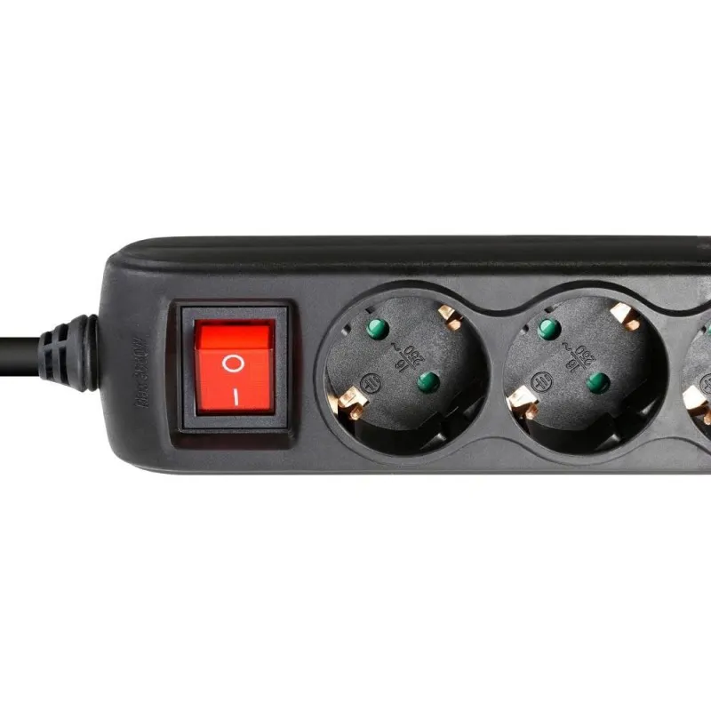 Adam Hall Adam Hall 8747S3USB listwa zasilająca 3 gniazdka + USB - zdjecie 2