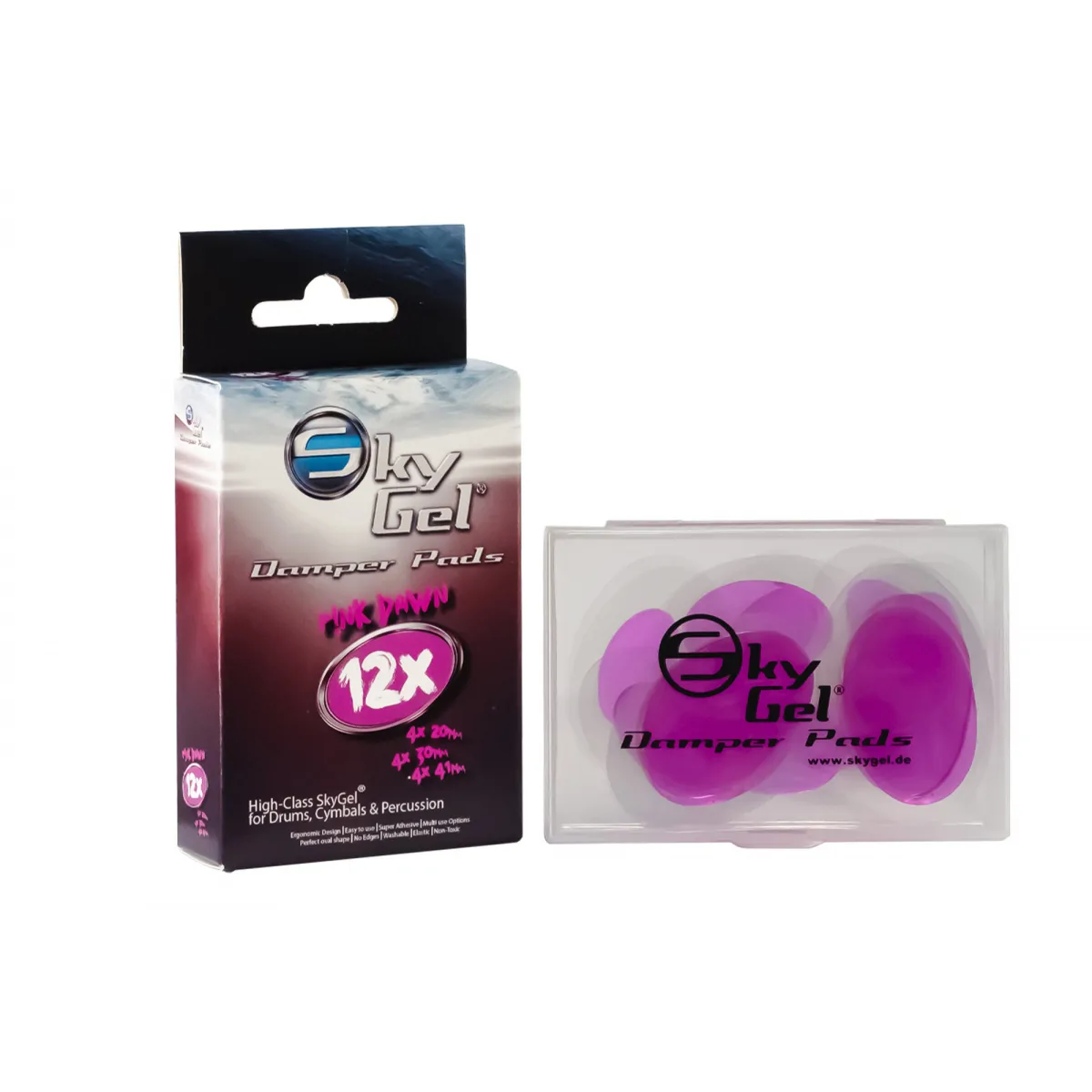 SKY Music SKY GEL SG12PI różowe żelki 12 szt