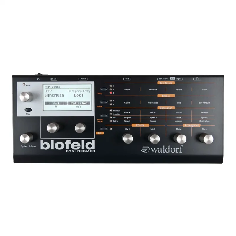 WALDORF WALDORF Blofeld Desktop black - zdjecie 3