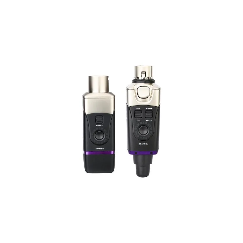 XVive XVive U35C Microphone Wireless System for Condenser Microphones 5.8 GHz zestaw bezprzewodowy do mikrofonu pojemnościowego - zdjecie 2