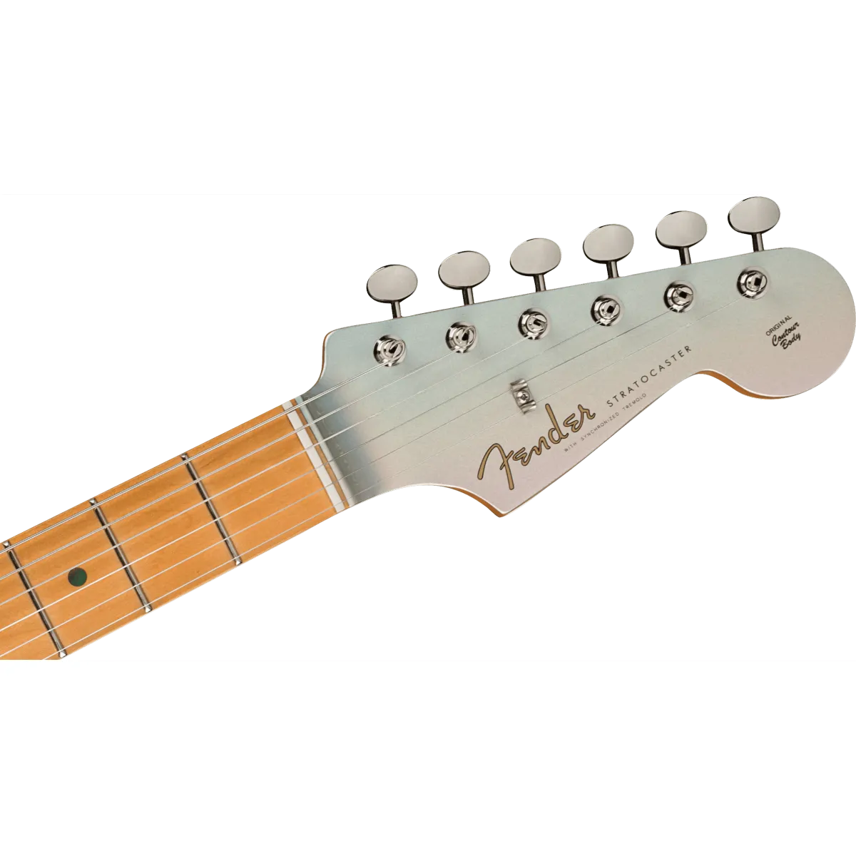 FENDER Fender H.E.R. Strat MN CHRM GLW Chrome Glow - zdjecie 4