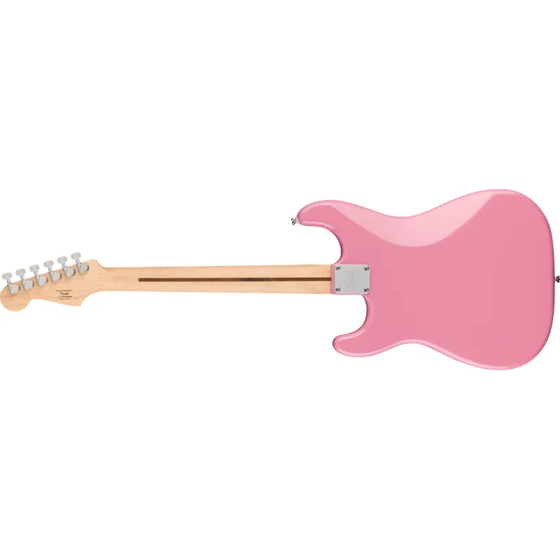 Squier Squier Sonic Stratocaster HT H Maple Fingerboard White Pickguard Flash Pink - zdjecie 2