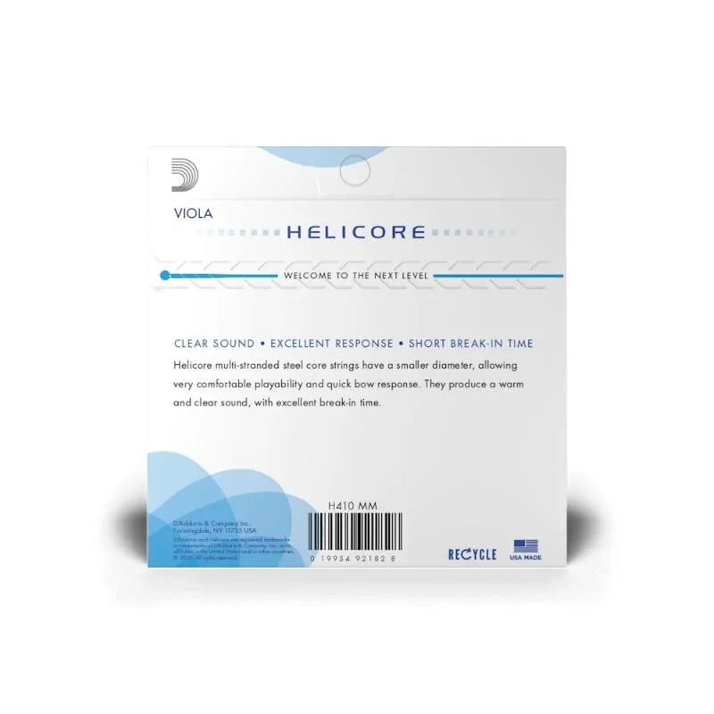 D'ADDARIO D'addario Helicore Viola H410 MM struny altówka - zdjecie 2
