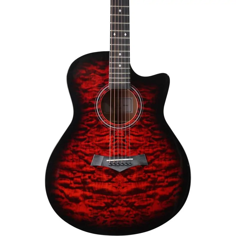 Arrow Arrow Tiger Series Red gitara akustyczna - zdjecie 3