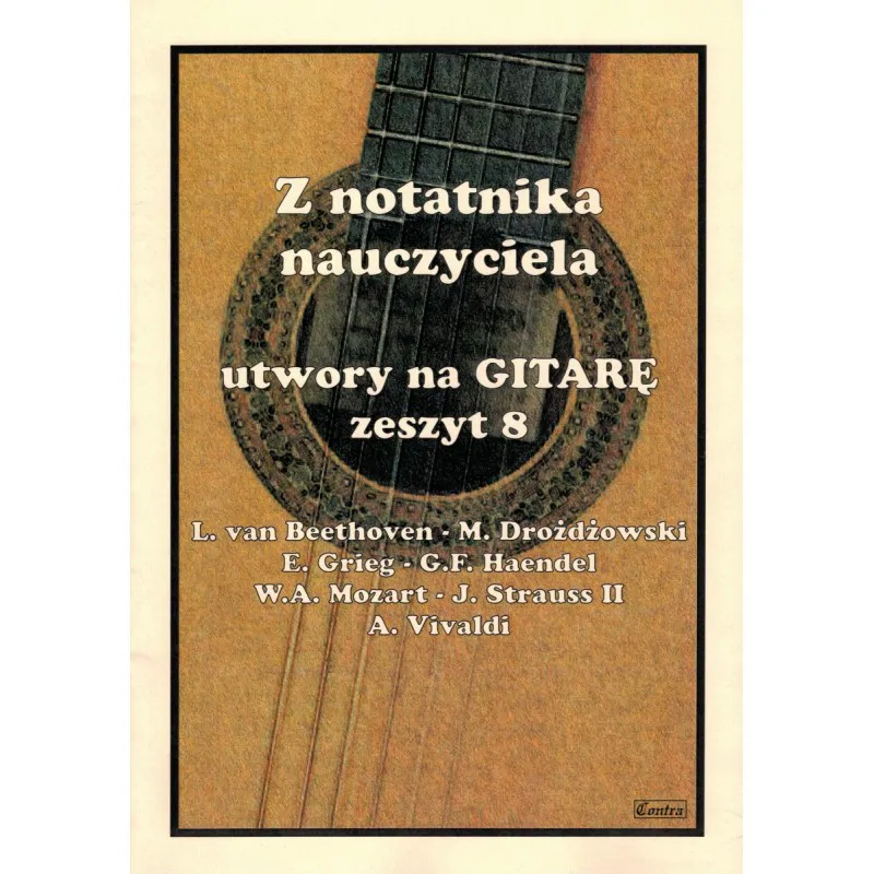 CONTRA Contra Z notatnika nauczyciela 8 na gitarę