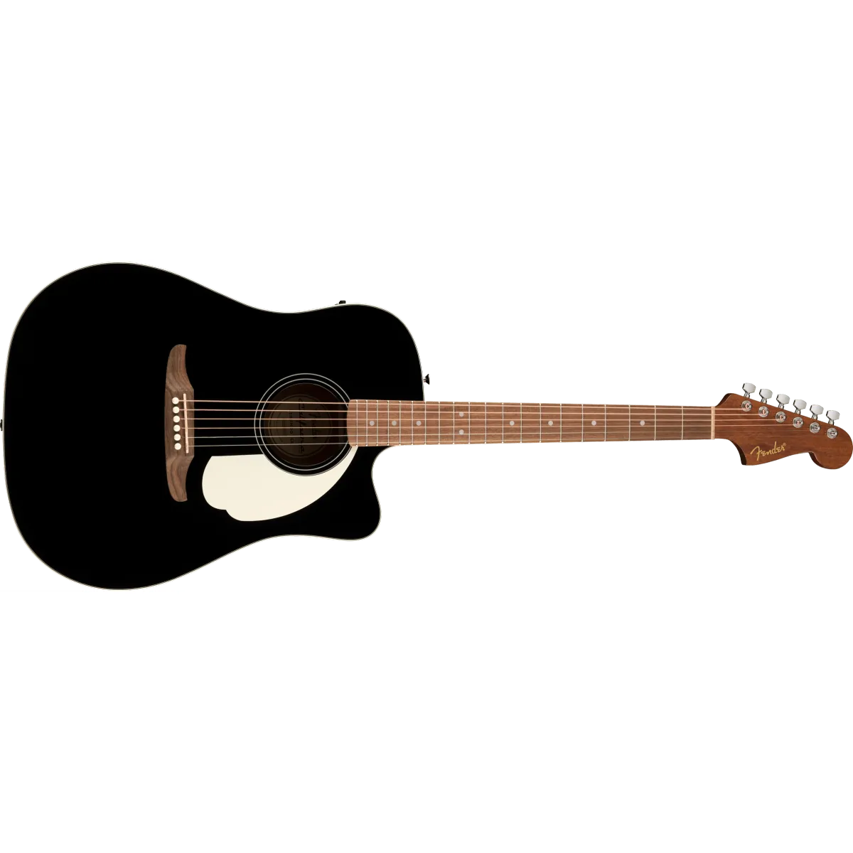 FENDER Fender California Standard Redondo CE Spruce Top Ivory Pickguard Black