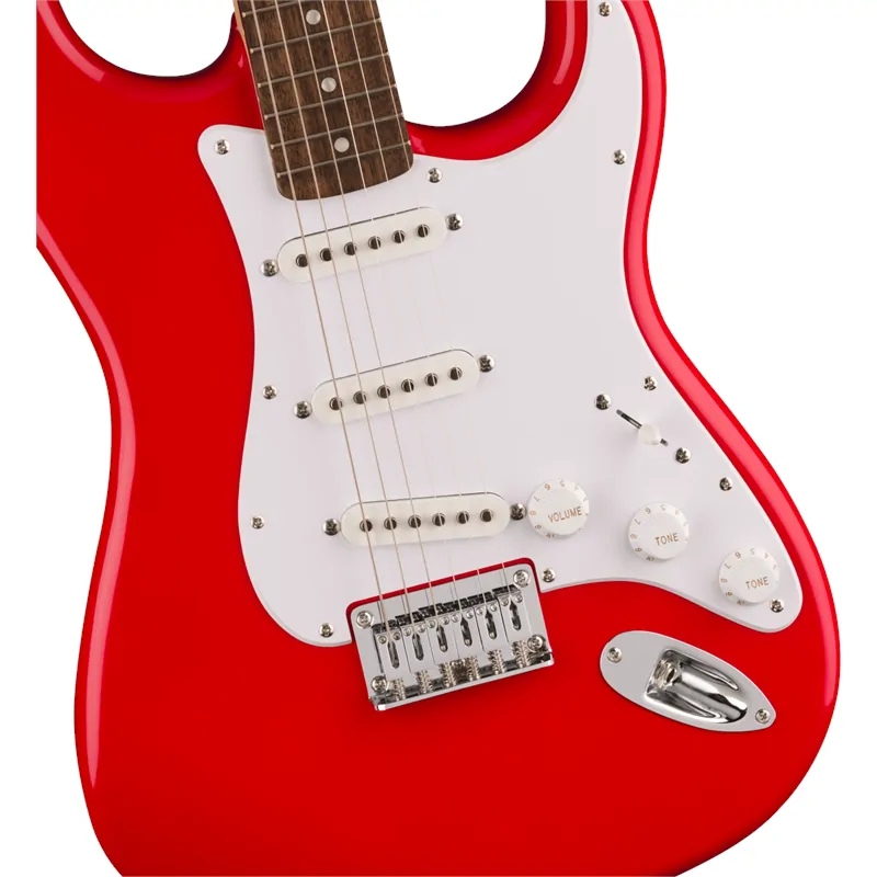 Squier Squier Sonic Stratocaster HT Laurel Fingerboard White Pickguard Torino Red - zdjecie 3