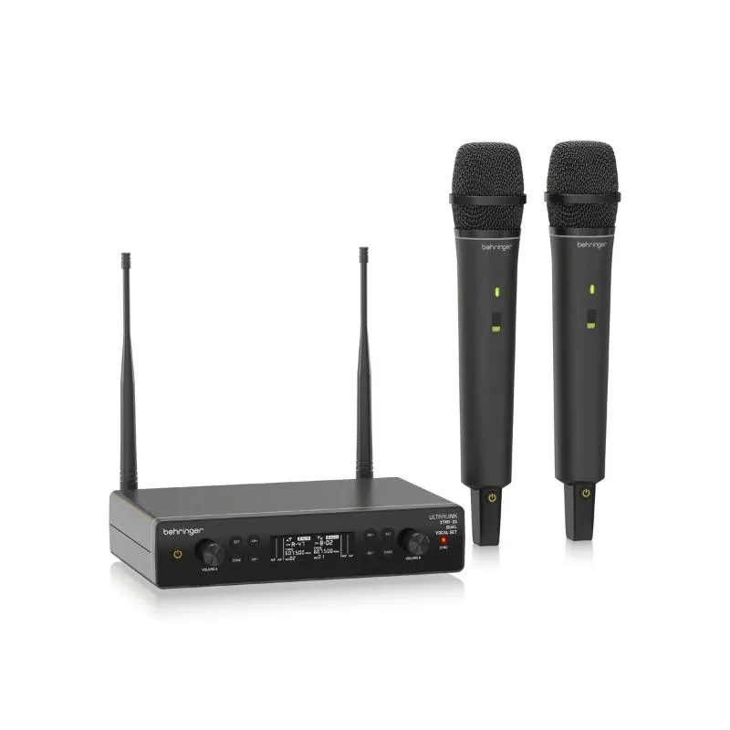 Behringer Behringer XTM1-35 DUAL VOCAL SET System bezprzewodowy UHF z 2 mikrofonami bezprzewodowymi - zdjecie 2
