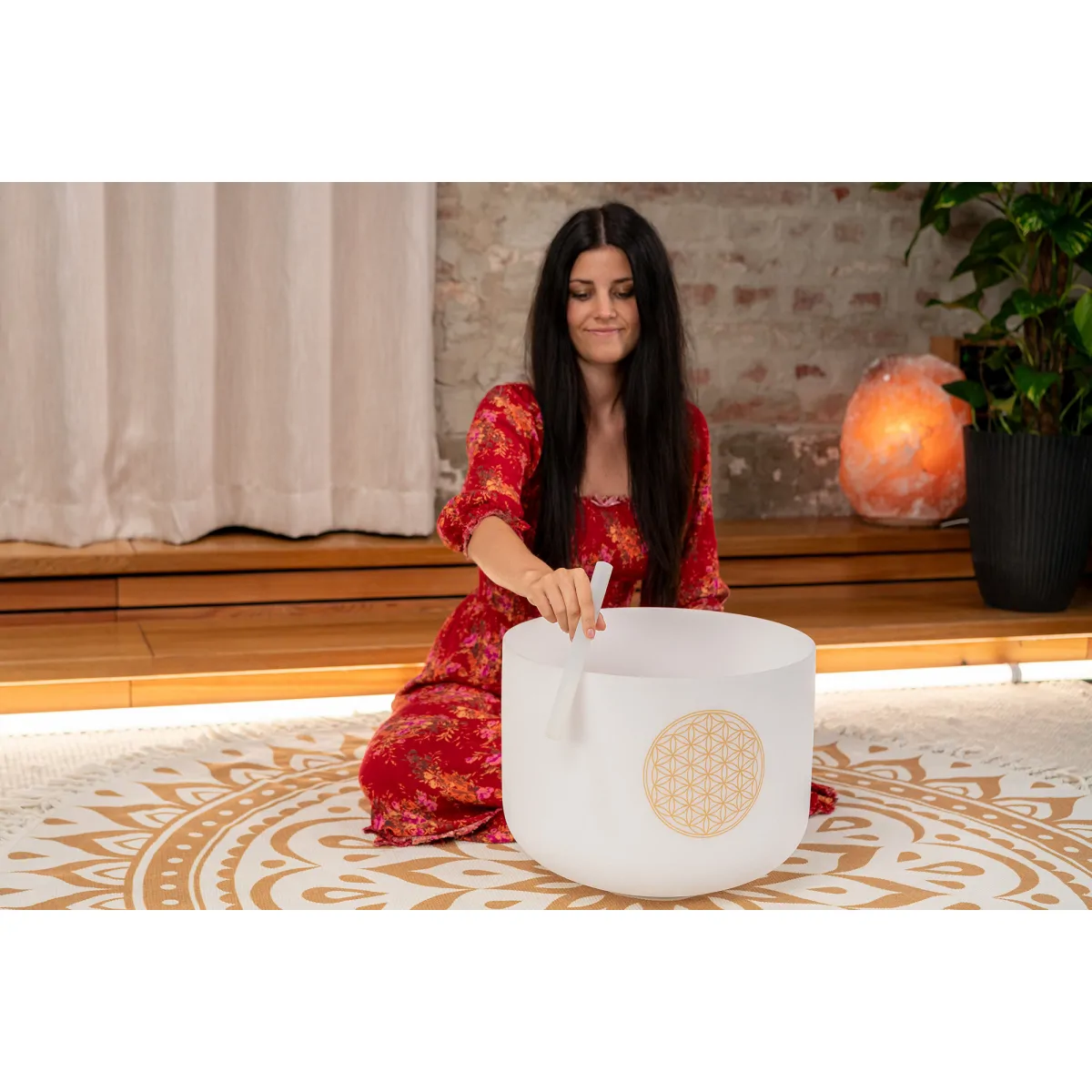 Meinl Sonic Energy MEINL Sonic Energy PCSB16FOL misa kryształowa 128 Hz Flower of life - zdjecie 2