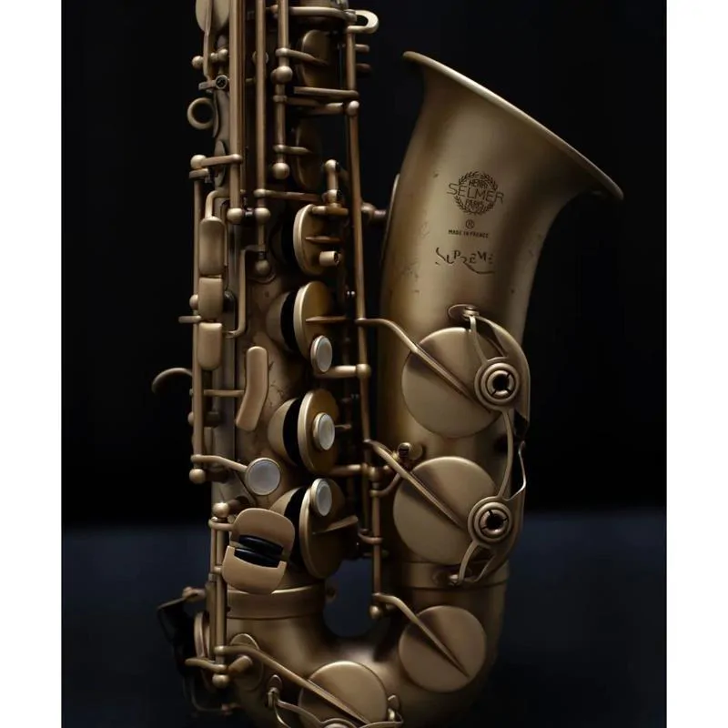 Henri Selmer Paris Henri Selmer  Paris Saksofon Altowy SUPREME Passive Antyczny Lakier - zdjecie 13