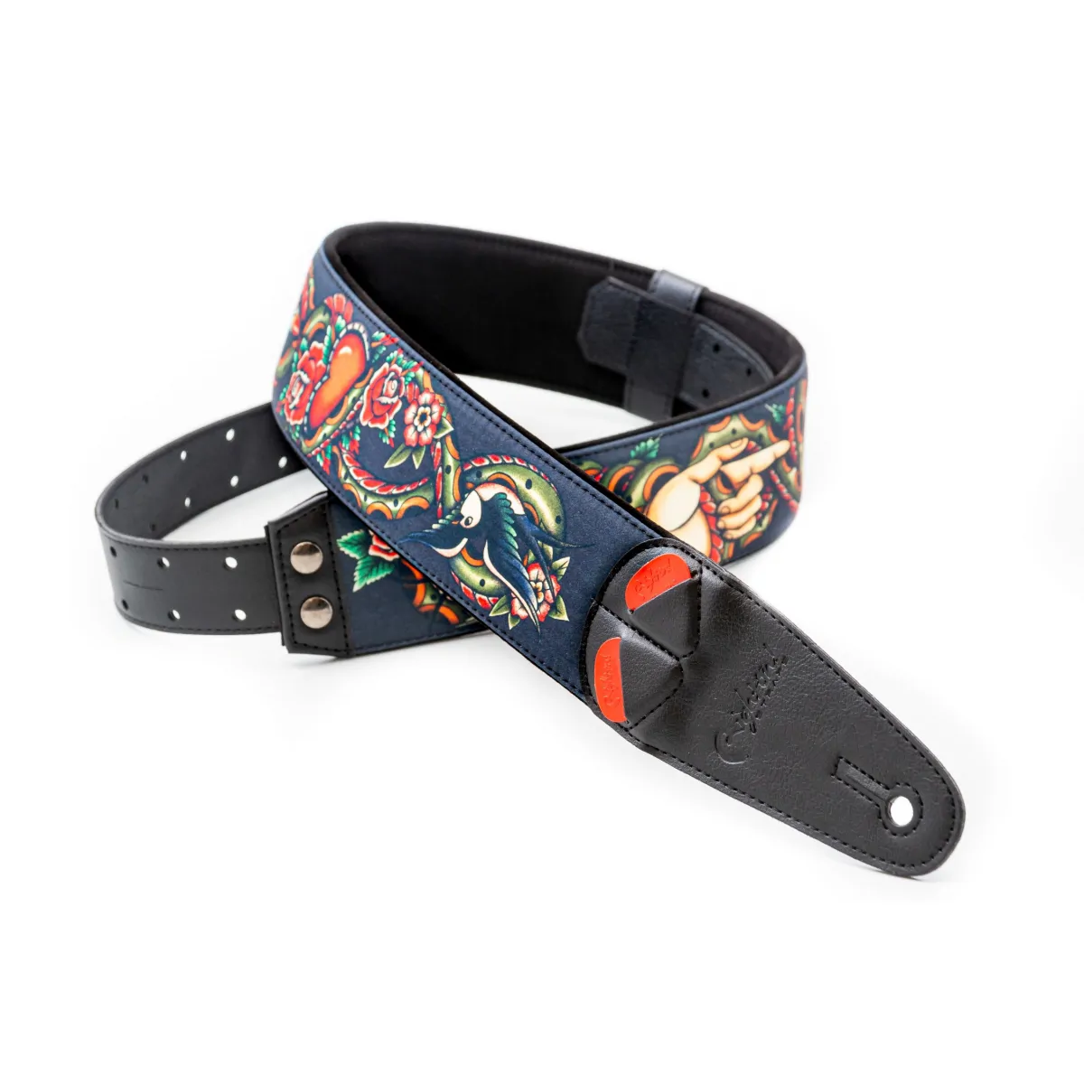 RightOn! Straps RightOn Steady Mojo Tattoo pasek do gitary - zdjecie 3