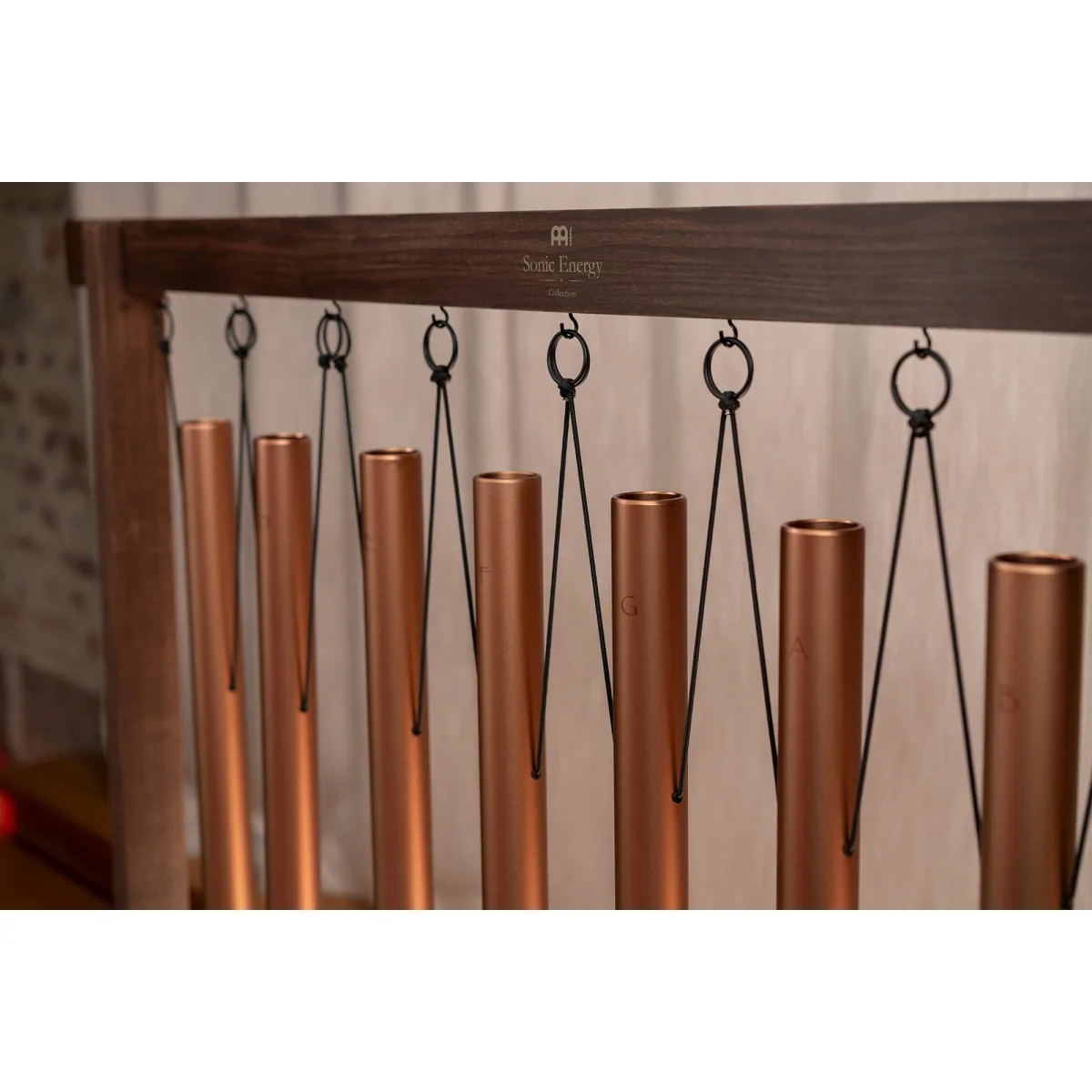 Meinl Sonic Energy MEINL Sonic Energy SBTSETM dzwony rurowe - 8szt -  440Hz + statyw - zdjecie 4
