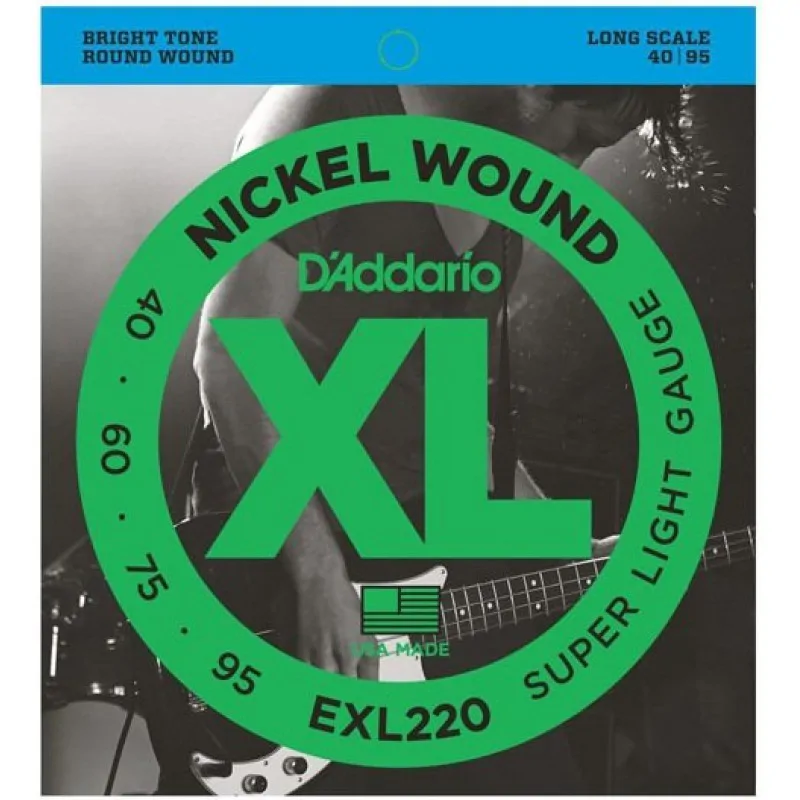 D'ADDARIO D'Addario EXL220 - XL Nickel 40-95
