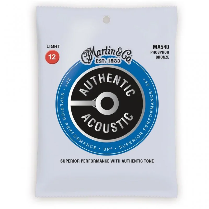 MARTIN Martin MA540 Authentic 12-54 phosphor bronze struny akustyczne