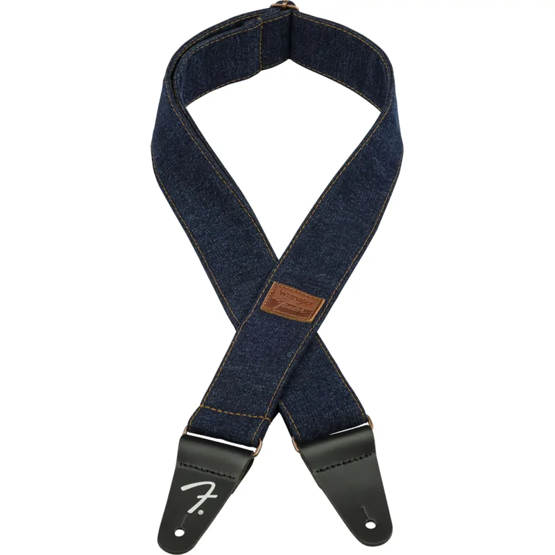 FENDER Fender x Wrangler Denim Strap Dark Indigo