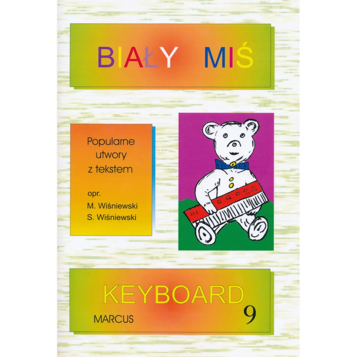  Marcus Biały Miś 9 na keyboard