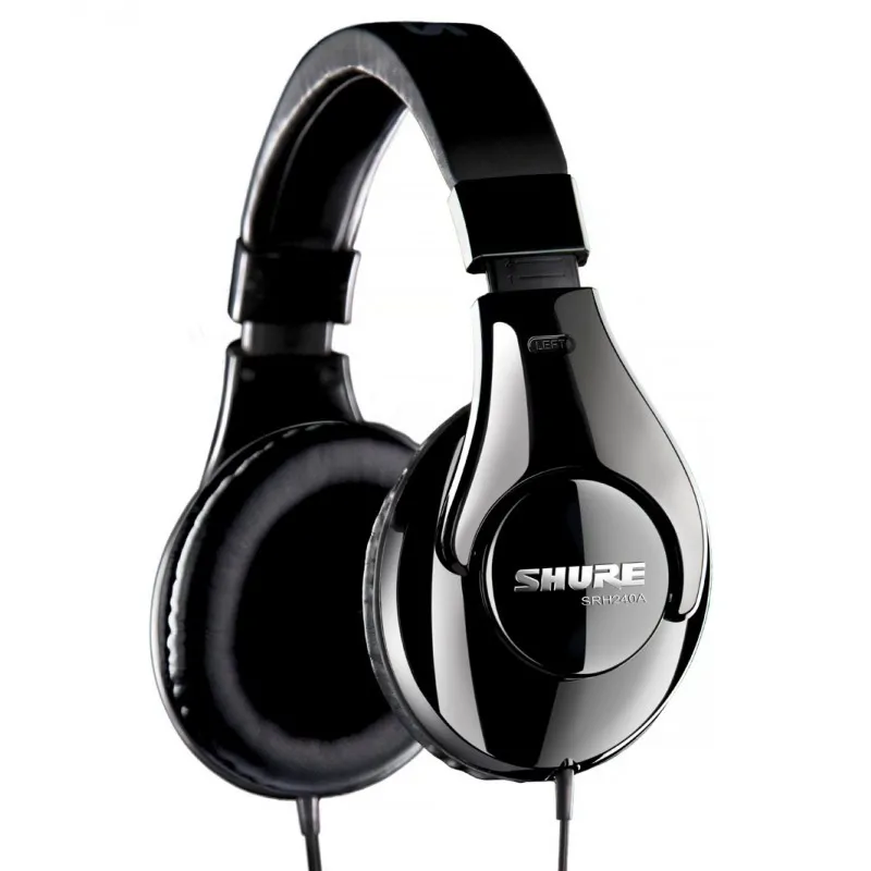 SHURE SHURE SRH240A-BK-EFS Słuchawki nauszne