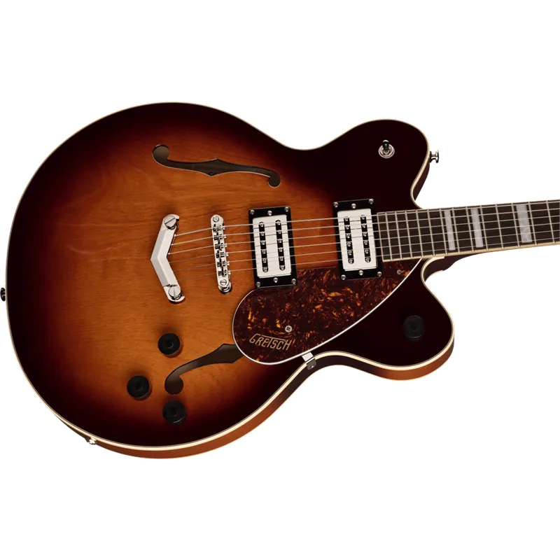 Gretsch Gretsch Streamliner Center Block Double-Cut with V-Stoptail Laurel Fingerboard Broad’Tron™ BT-2S Pickups Forge Glow Maple - zdjecie 3