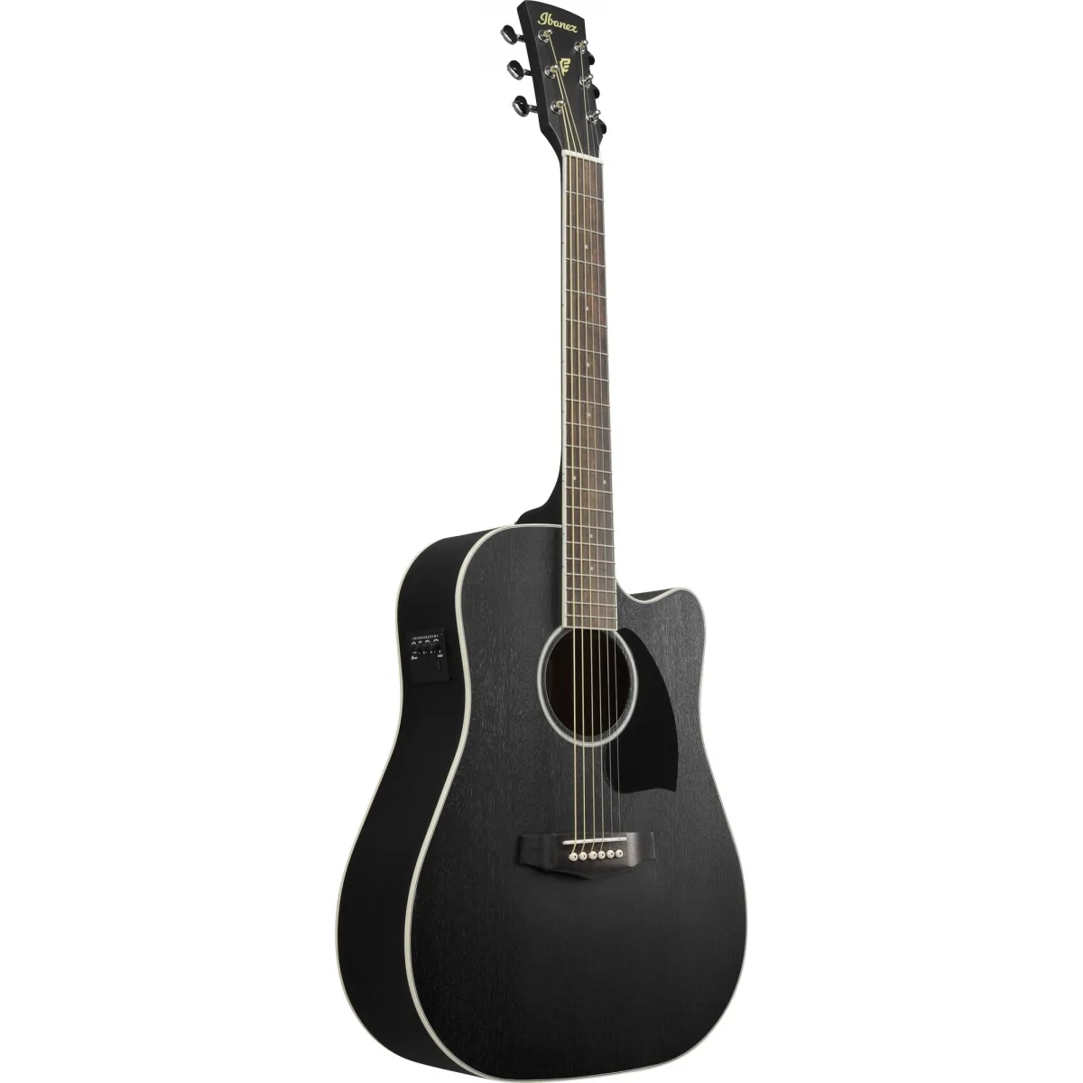 IBANEZ Ibanez PF16MWCE-WK Weathered Black Open Pore 48mm Gitara Elektro-Akustyczna - zdjecie 11