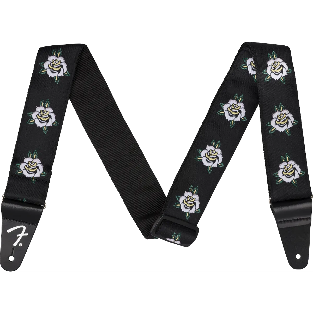 FENDER Fender Rose Strap White 2" pas gitarowy