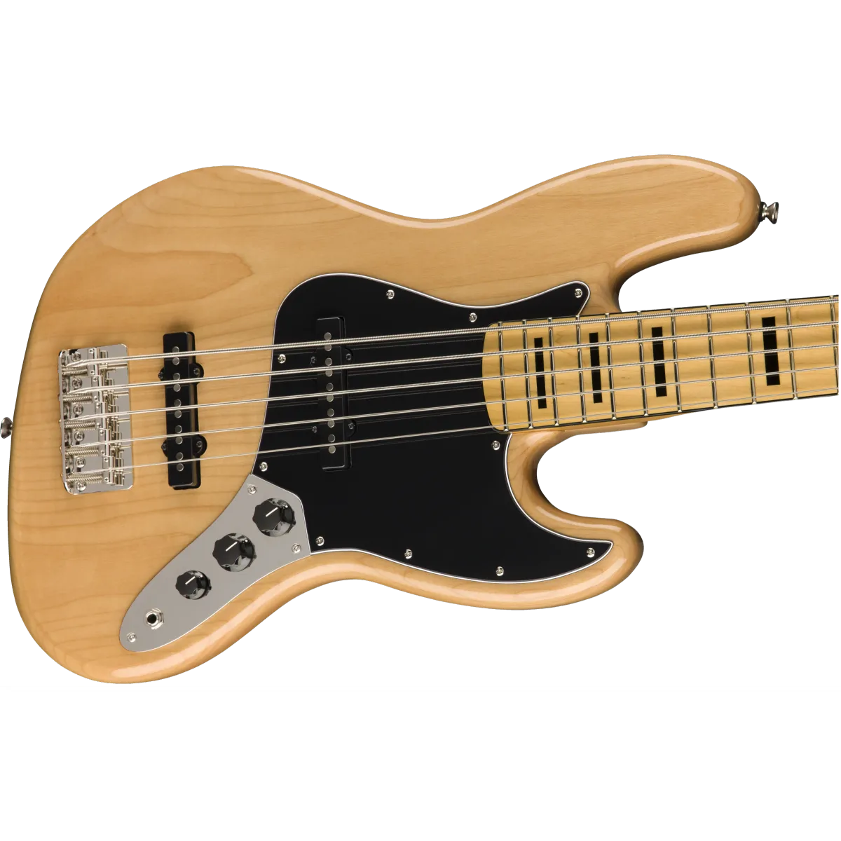 Squier Squier Classic Vibe '70s Jazz Bass V Maple Fingerboard Natural - zdjecie 4