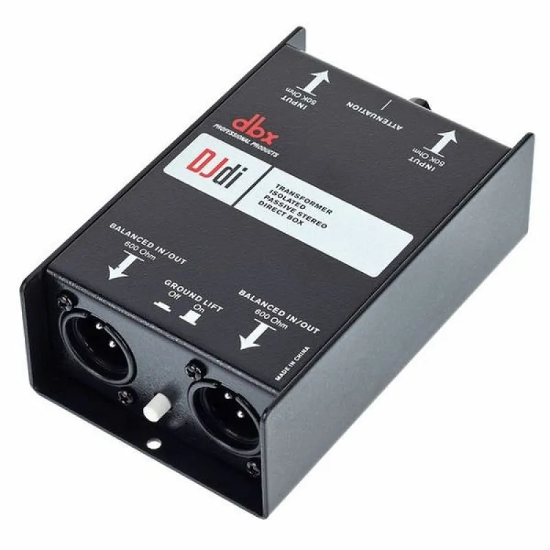 DBX DBX DJDI di-box podwójny stereo