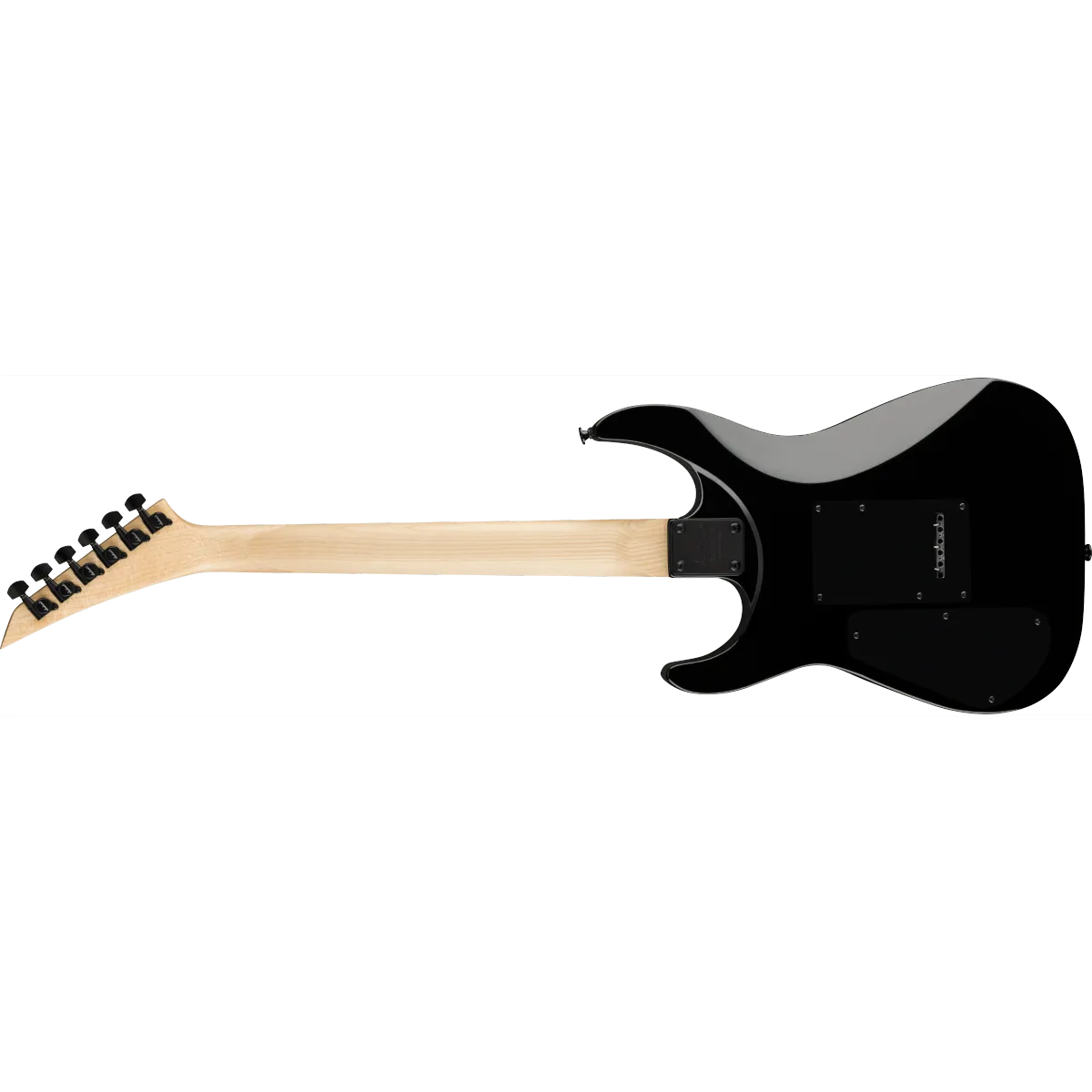 Jackson Jackson Dinky JS20 DKQ 2PT Amaranth Fingerboard Transparent Green Burst - zdjecie 2