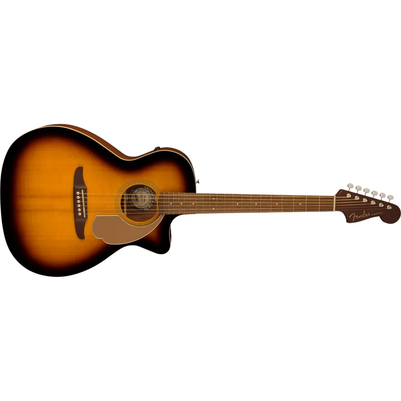 FENDER Fender Newporter Player Walnut Fingerboard Gold Pickguard Sunburst - zdjecie 3