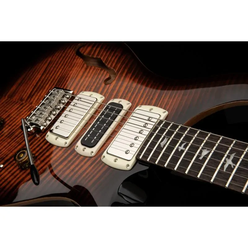 PRS PRS SE Special Semi-Hollow 2026 Orange Tiger Smokeburst - gitara elektryczna - zdjecie 6