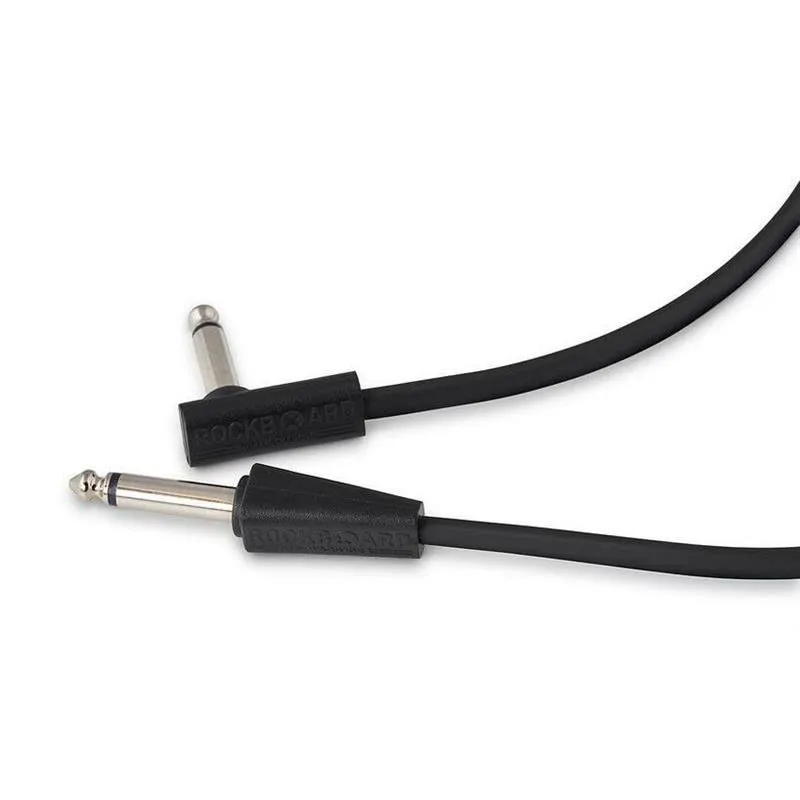 Rockboard Rockboard Flat TS kabel 20cm prosty-kątowy jack mono - zdjecie 2