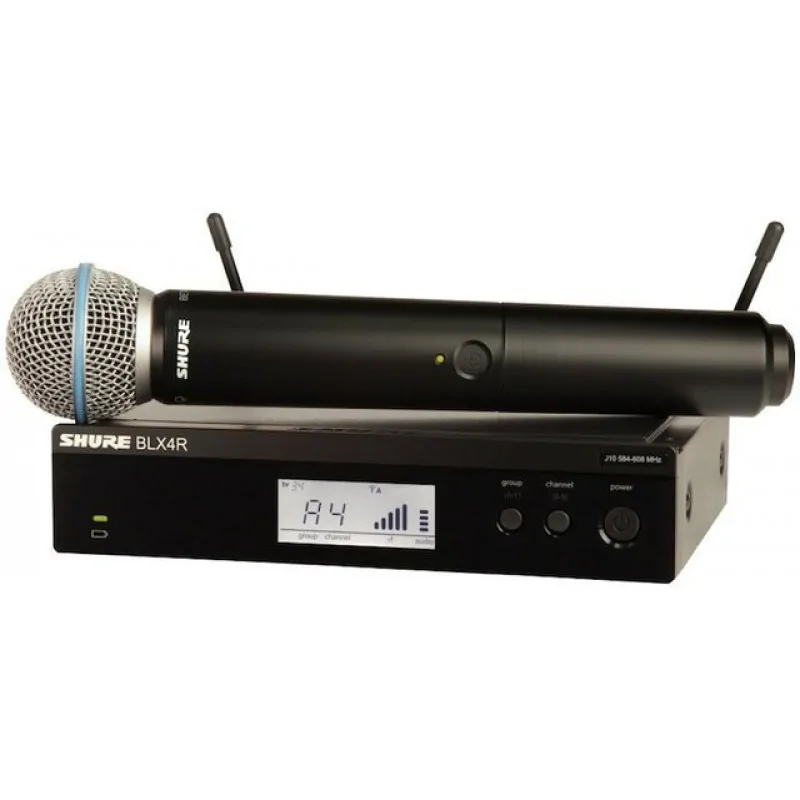 SHURE Shure BLX24RE/B58-H8E - System bezprzewodowy z mikrofonem B58 (518-542 MHz)