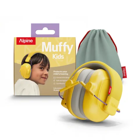 ALPINE Alpine Muffy Yellow V2  ochronniki słuchu dla dzieci