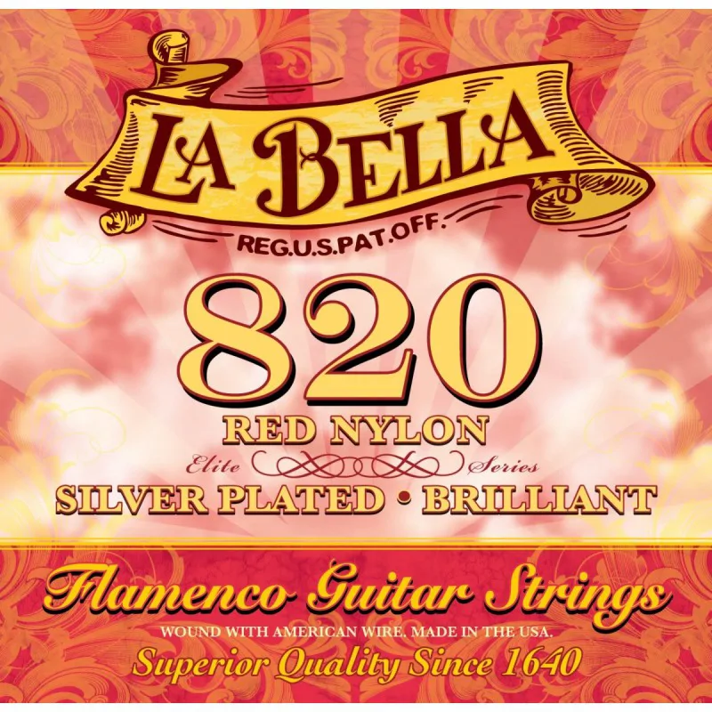 LA BELLA La Bella 820 Flamenco struny do gitary klasycznej - zdjecie 2