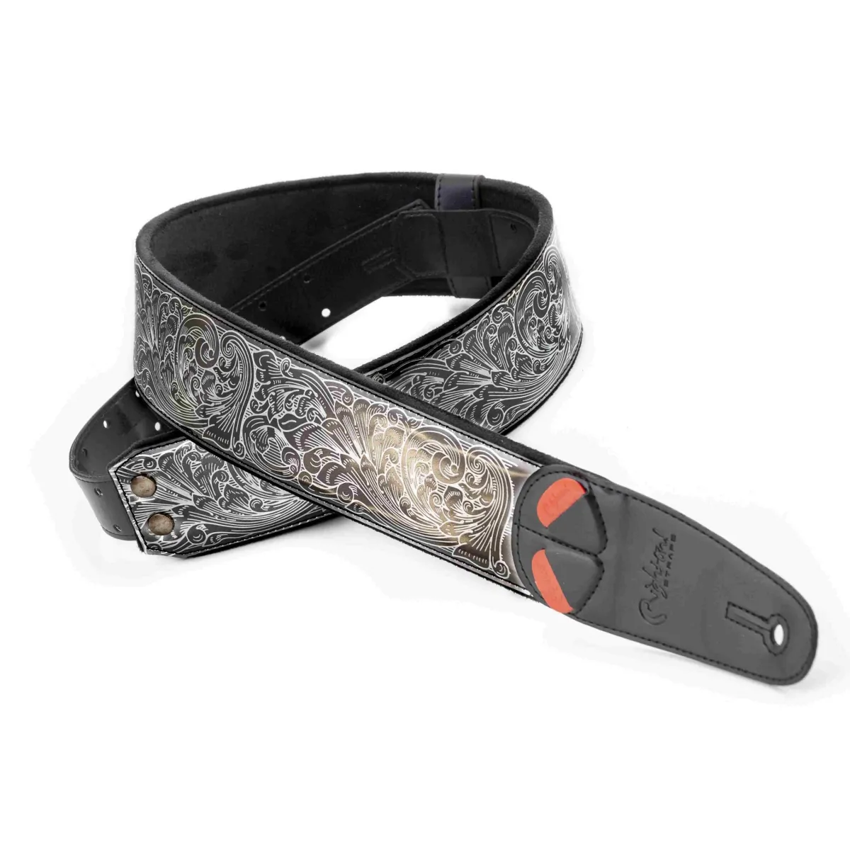 RightOn! Straps RightOn! Revolver Titanium Mojo Pas do gitary - zdjecie 2