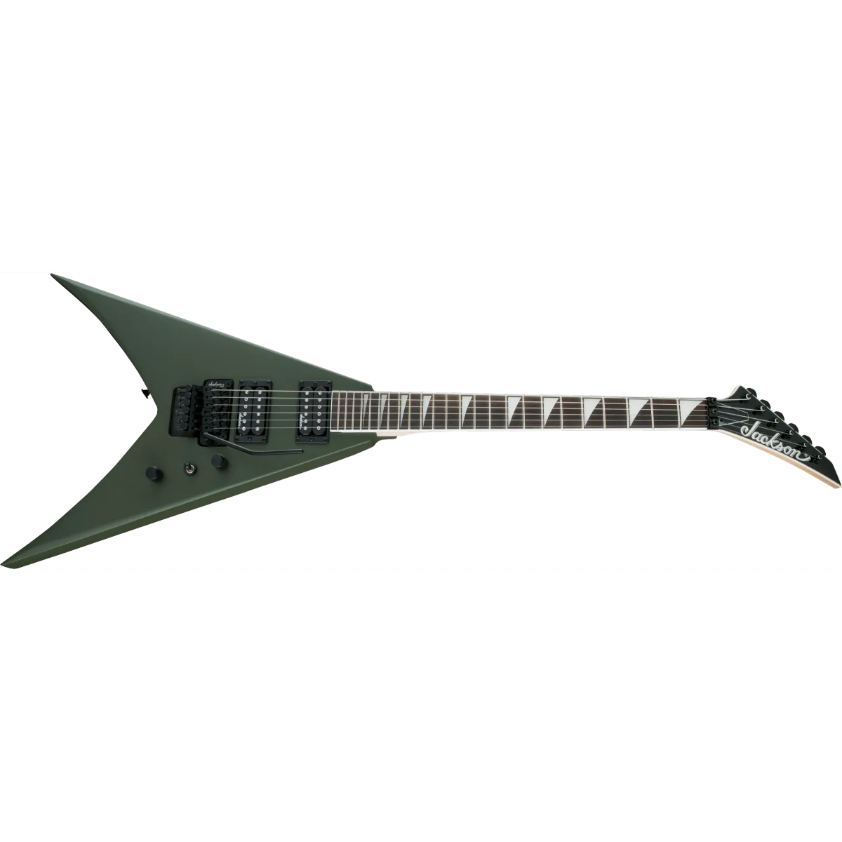 Jackson Jackson JS Series King V JS32 Amaranth Fingerboard Matte Army Drab - zdjecie 4
