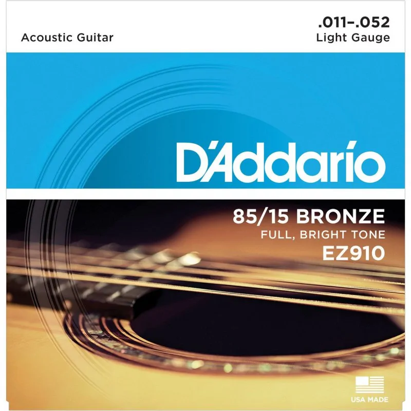 D'ADDARIO D'Addario EZ910 - 85/15 Bronze 11-52