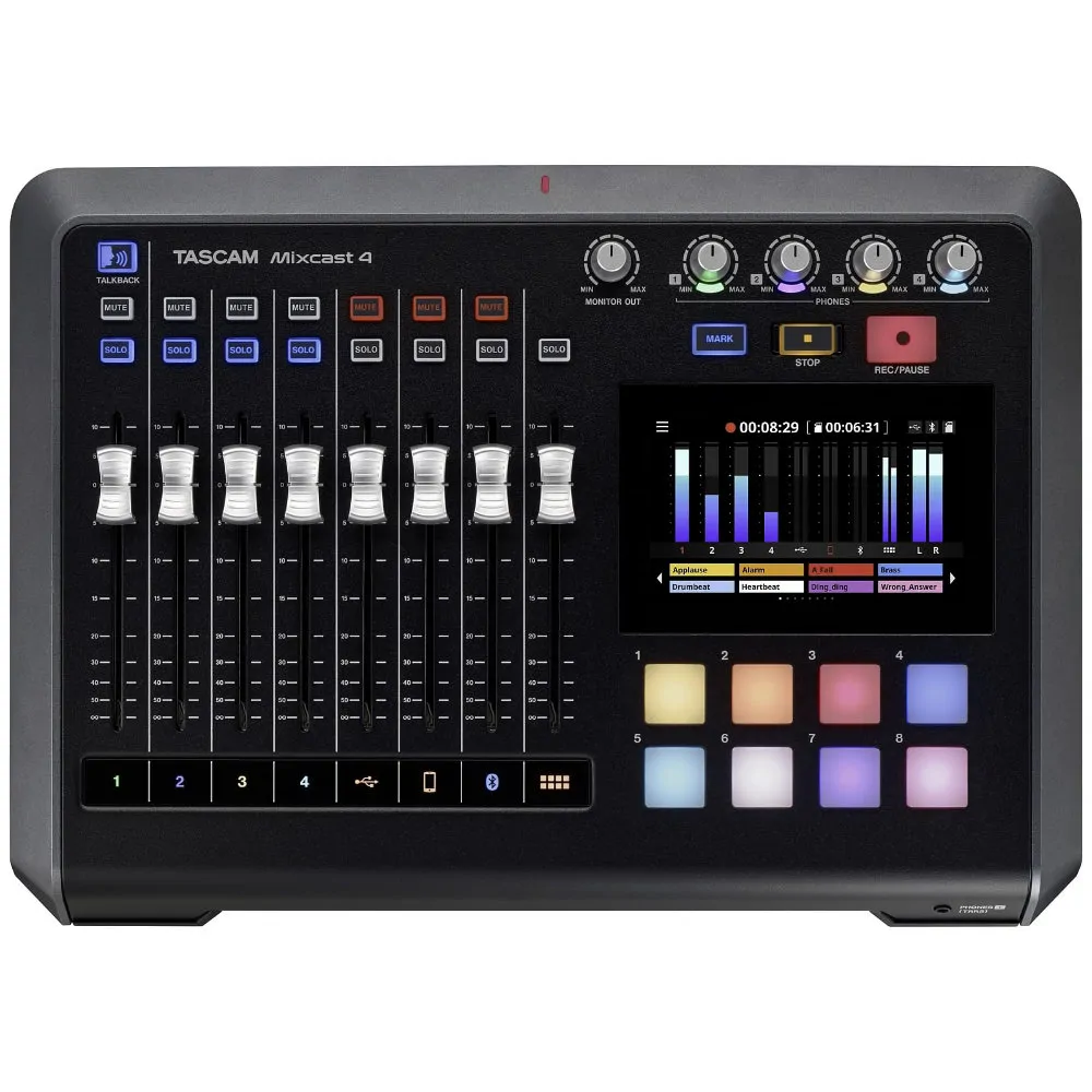 TASCAM Tascam MIXCAST 4 - Podcast Mixer/MTR/USB Interfejs audio
