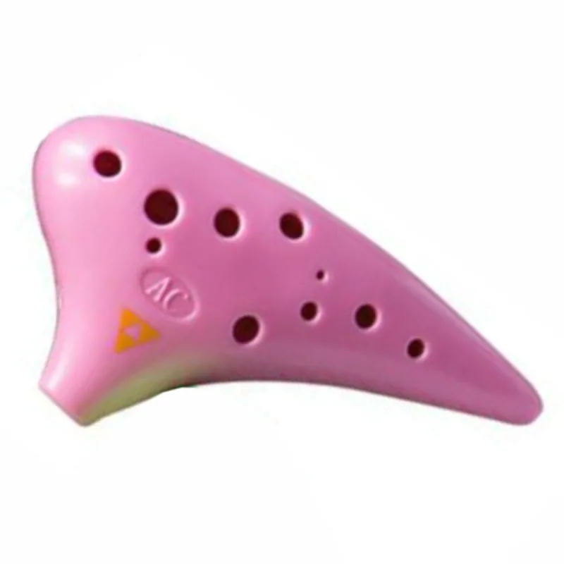 KERA AUdIO Kera Audio Okaryna 12D-001 Różowa  - ABS