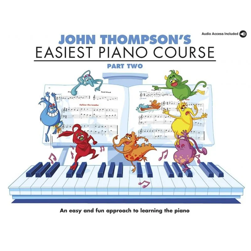 Willis Music Willis Music John Thompson's Easiest Piano Course 2 & Audio