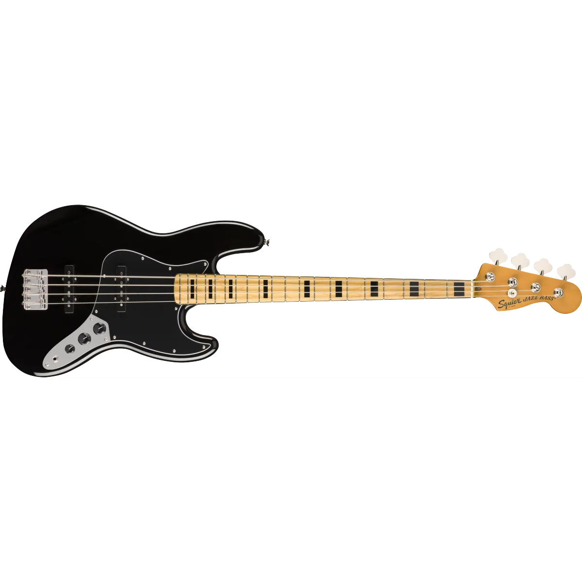 Squier Squier Classic Vibe '70s Jazz Bass Maple Fingerboard Black