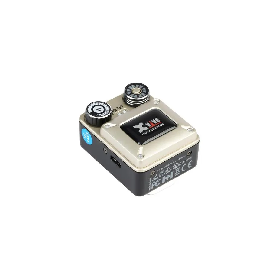 XVive XVive U45 In-Ear Monitor Wireless System 5.8 GHz bezprzewodowy system odsłuchowy - zdjecie 8