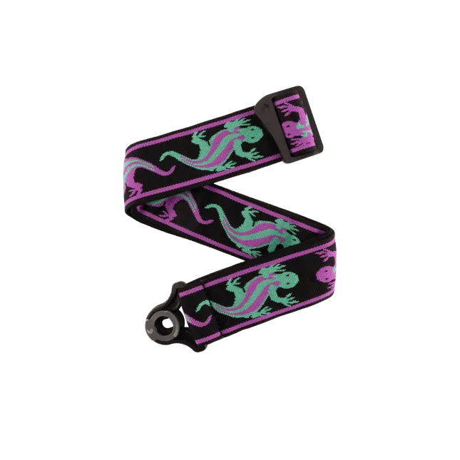 D'ADDARIO D'Addario AutoLock Vintage Lizards Grn Pur