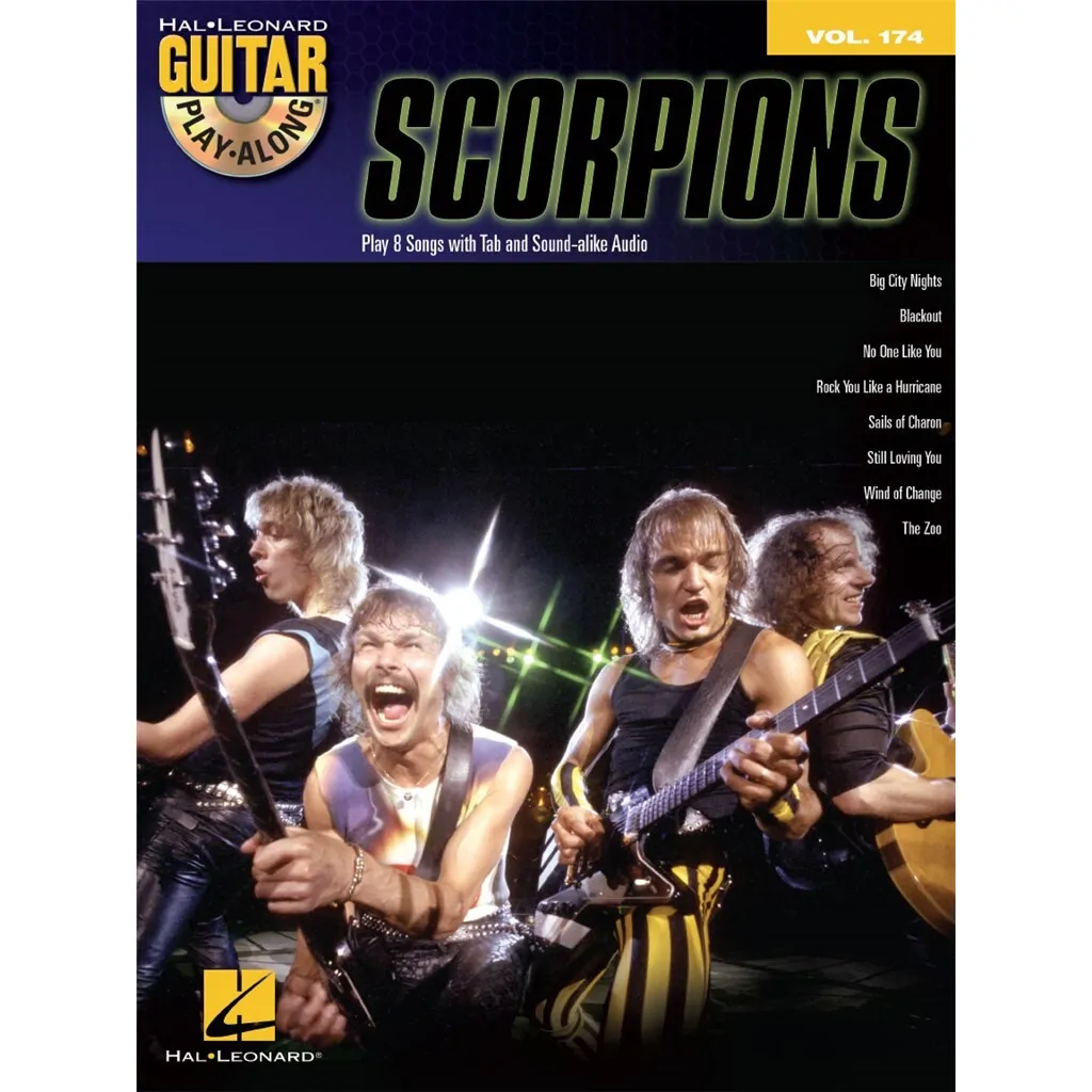 Hal Leonard Guitar Play-Along vol. 174: Scorpions