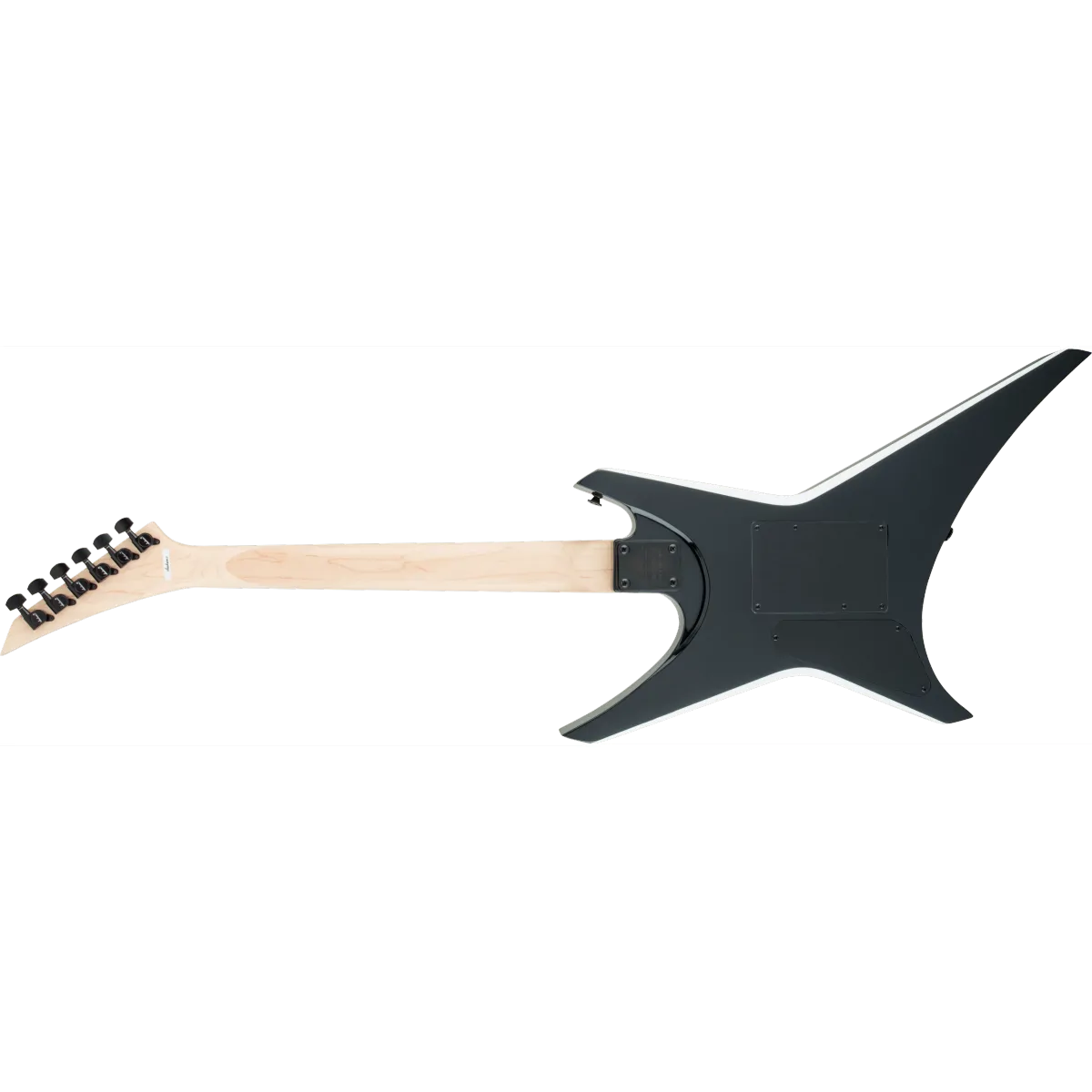 Jackson Jackson JS Series Warrior JS32 Amaranth Fingerboard Black with White Bevels - zdjecie 2